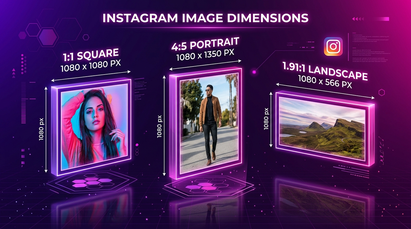 Instagram Photo Aspect Ratios and Dimensions Guide: 1:1, 4:5, 16:9