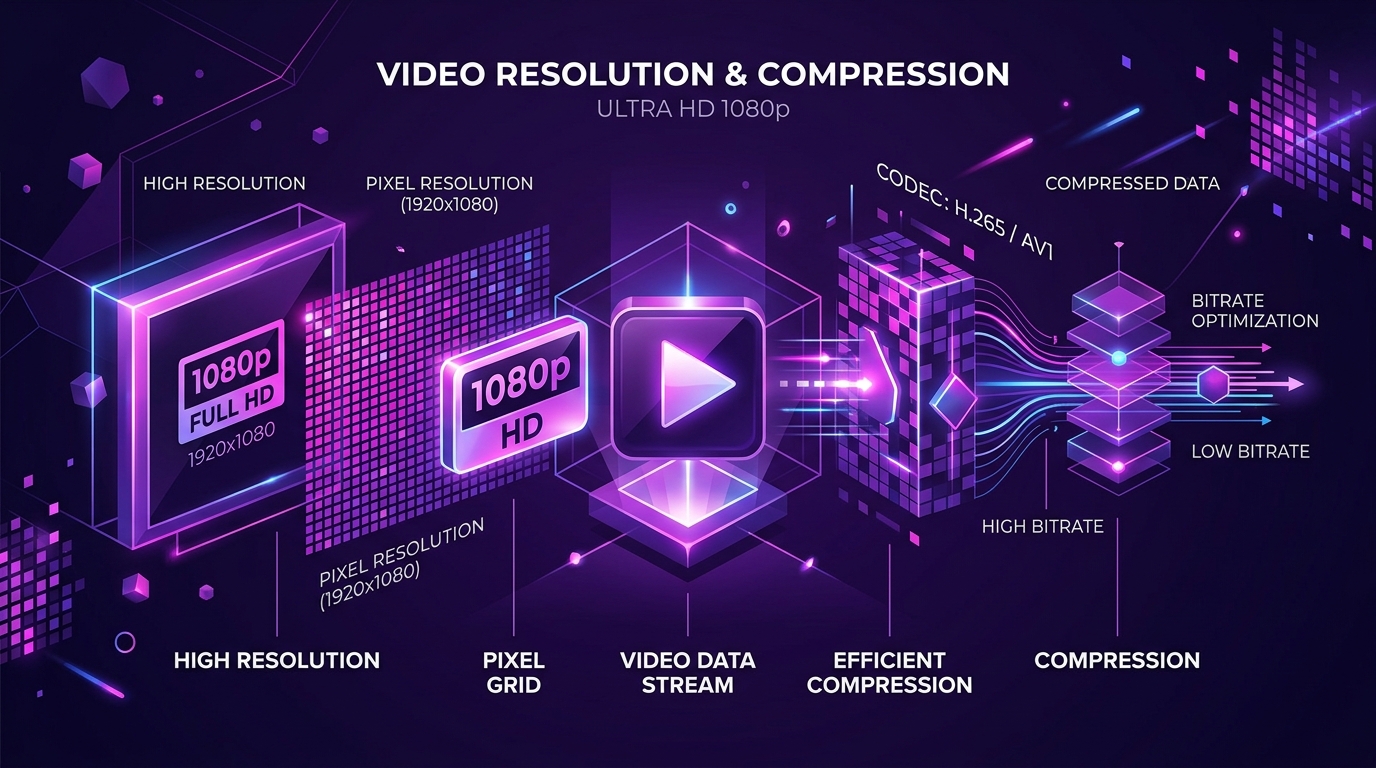 Why Downloaded Instagram Videos Look Blurry: Resolution vs. Bitrate Explained