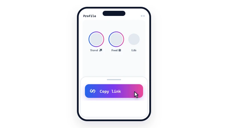 Copy the Highlight link