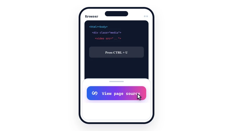 Paste the private post link